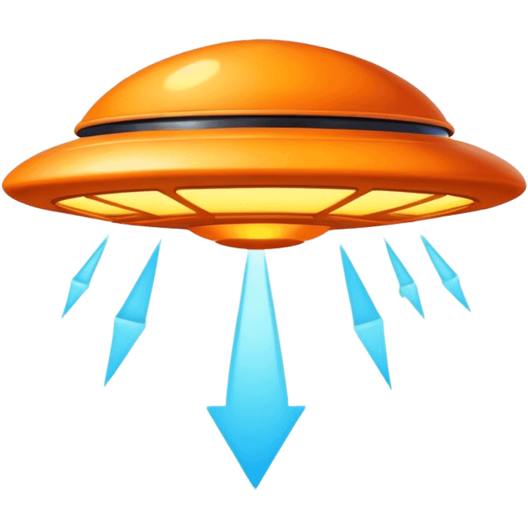 orange ufo emoji