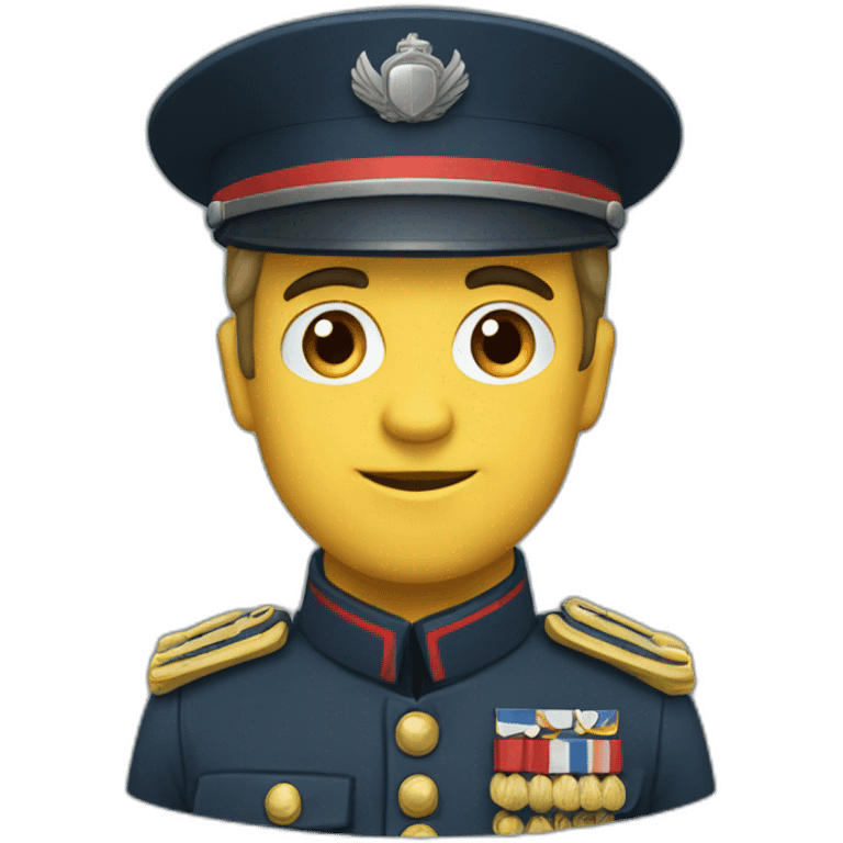 militaire français emoji