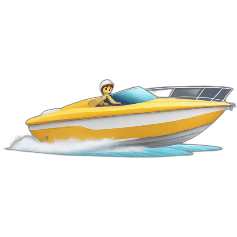 Speedboat emoji