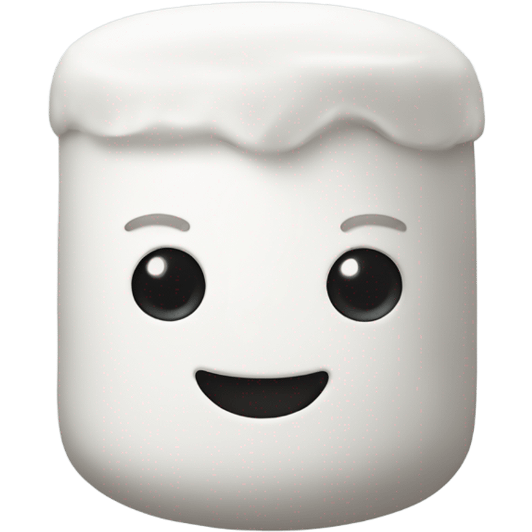 White marshmellow emoji