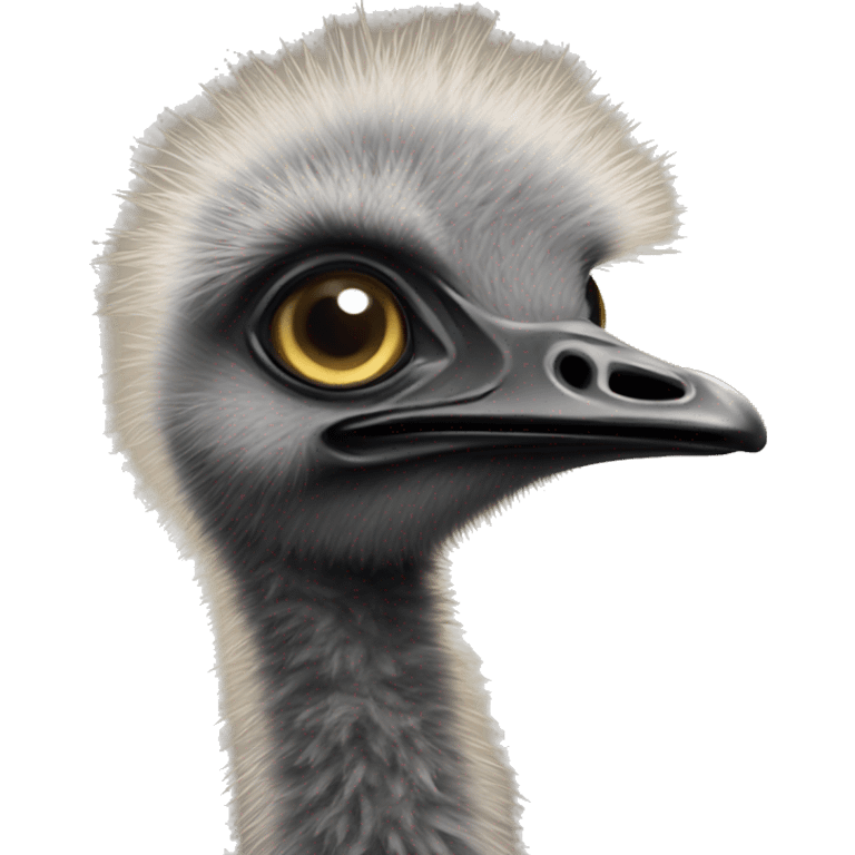 Baby emu emoji