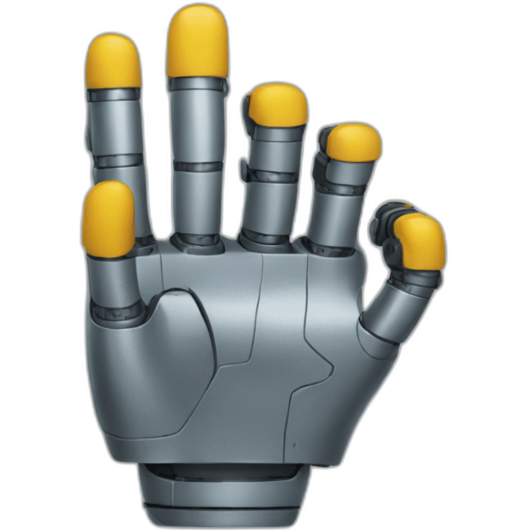 robot finger  emoji