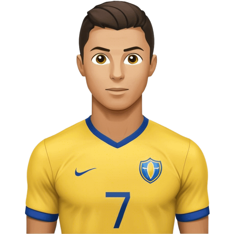 Cristiano Ronaldo at Al Nassr, THUM emoji