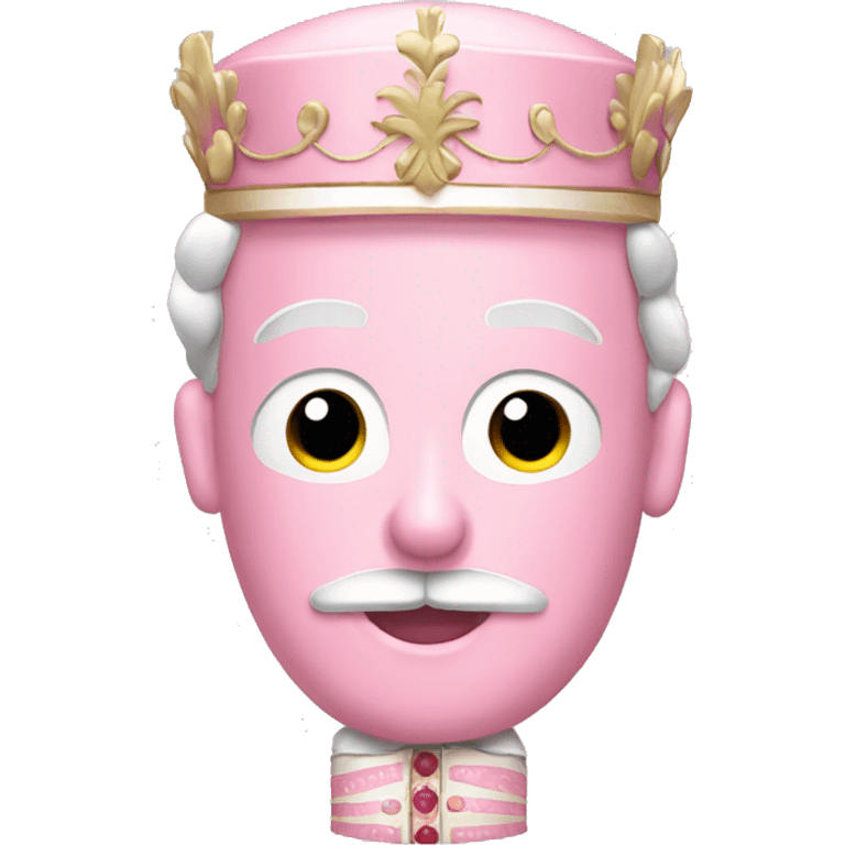 Light pink nutcracker emoji