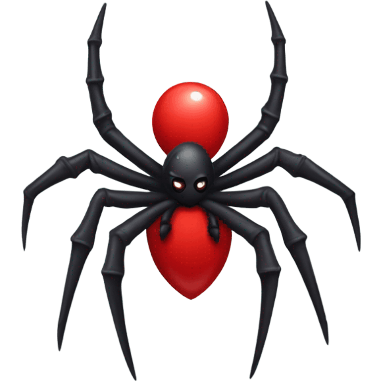 gothic spider with red cross emoji