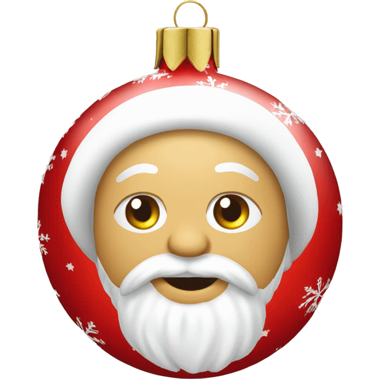 Polish Christmas ornament  emoji