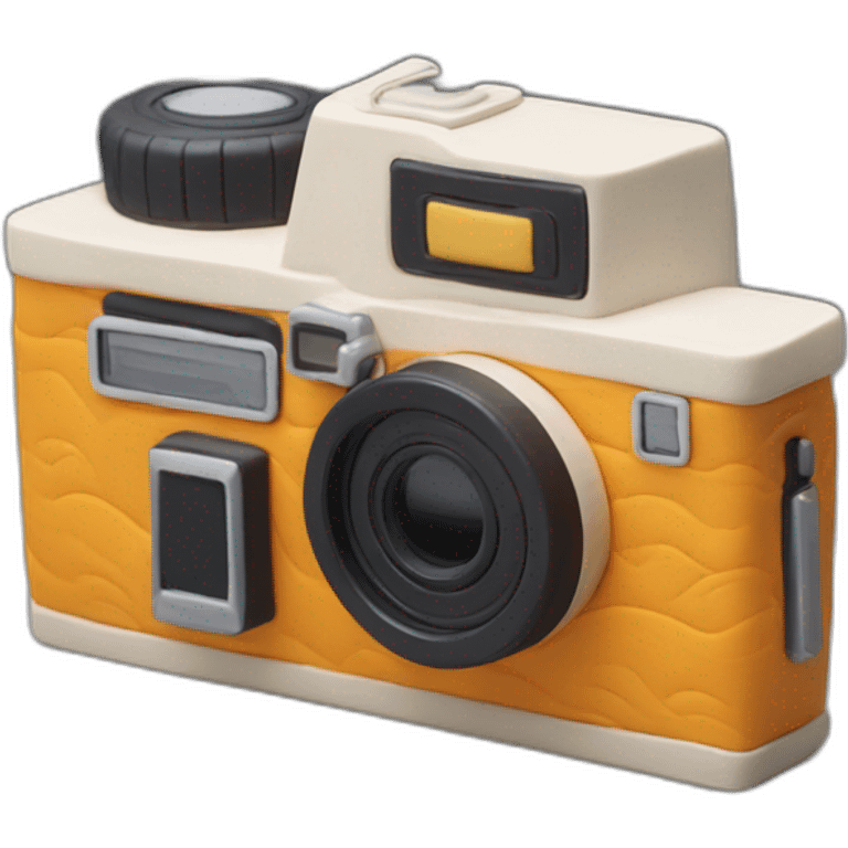 Plasticine Compact Film Camera emoji