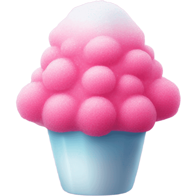 Pink shaved ice  emoji