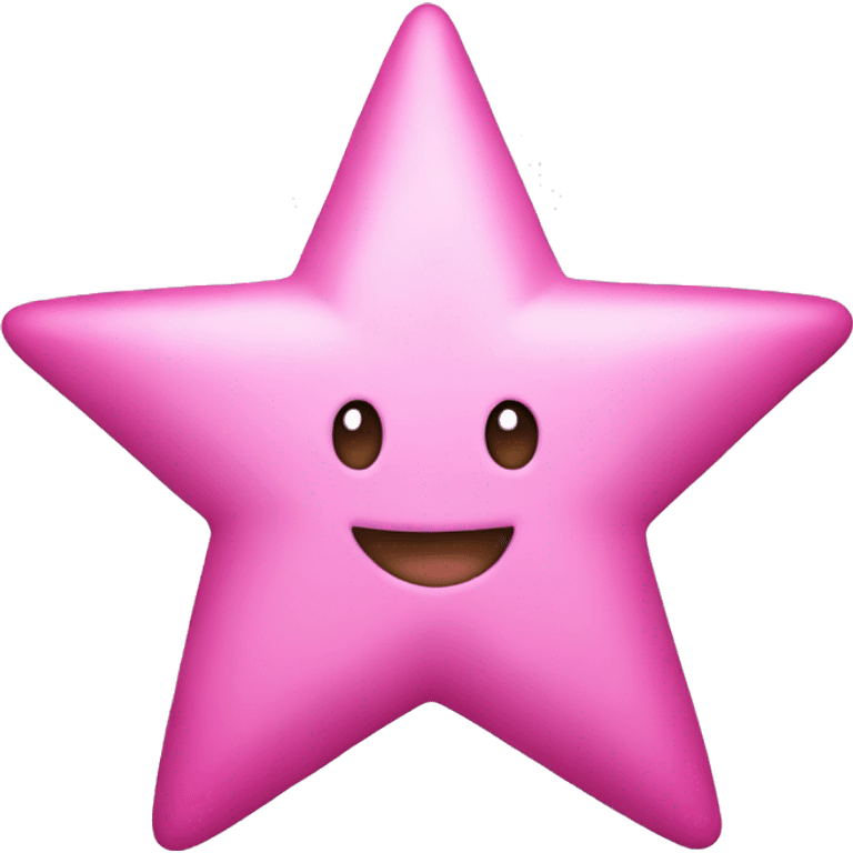 pink star emoji