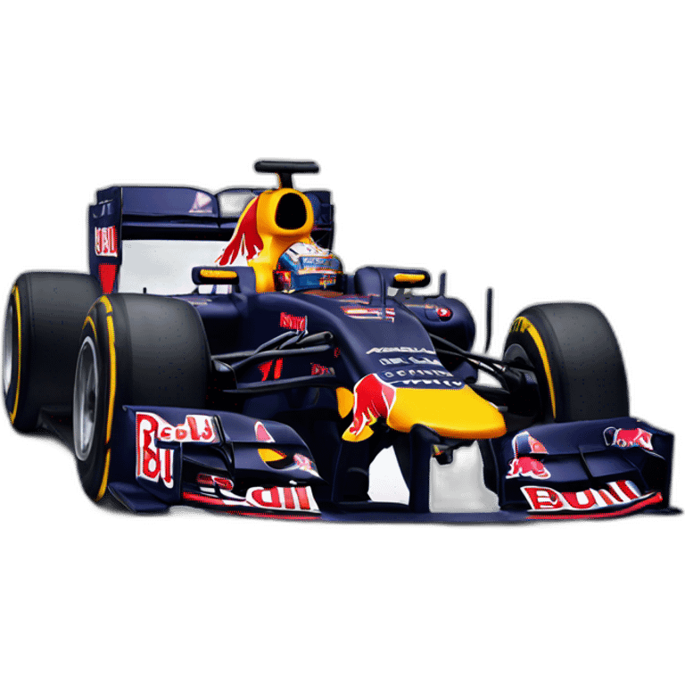 Red bull f1 car emoji