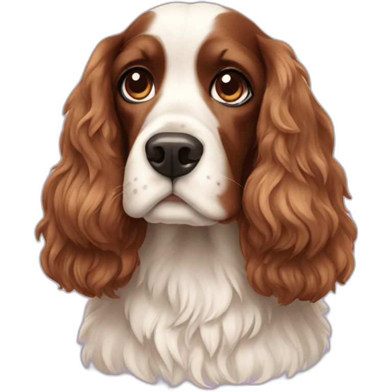 Beauty spaniel emoji