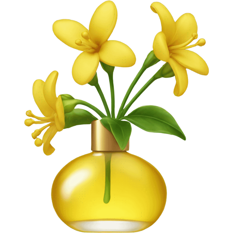 Yellow Perfum emoji