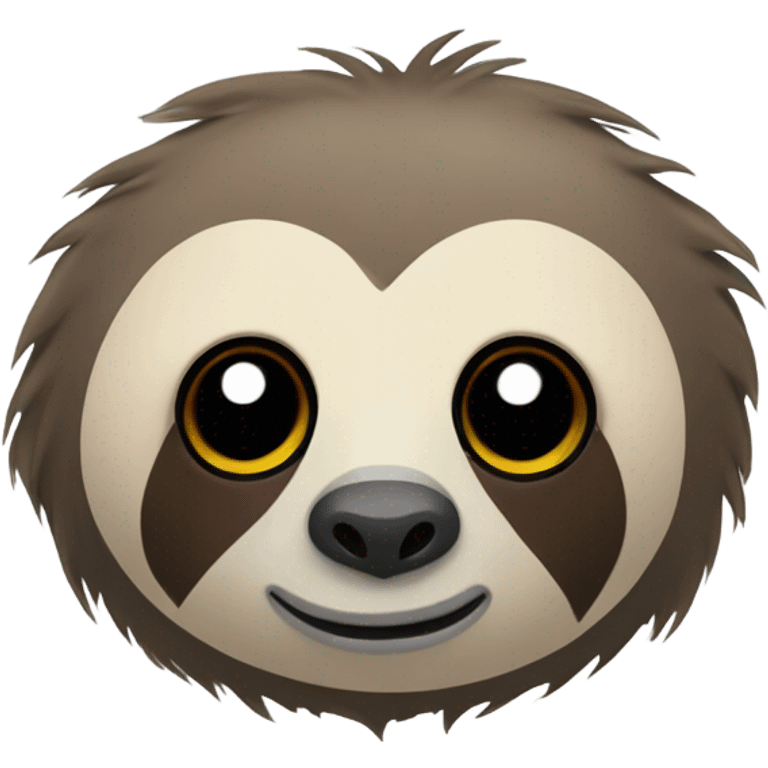 Crying sloth emoji