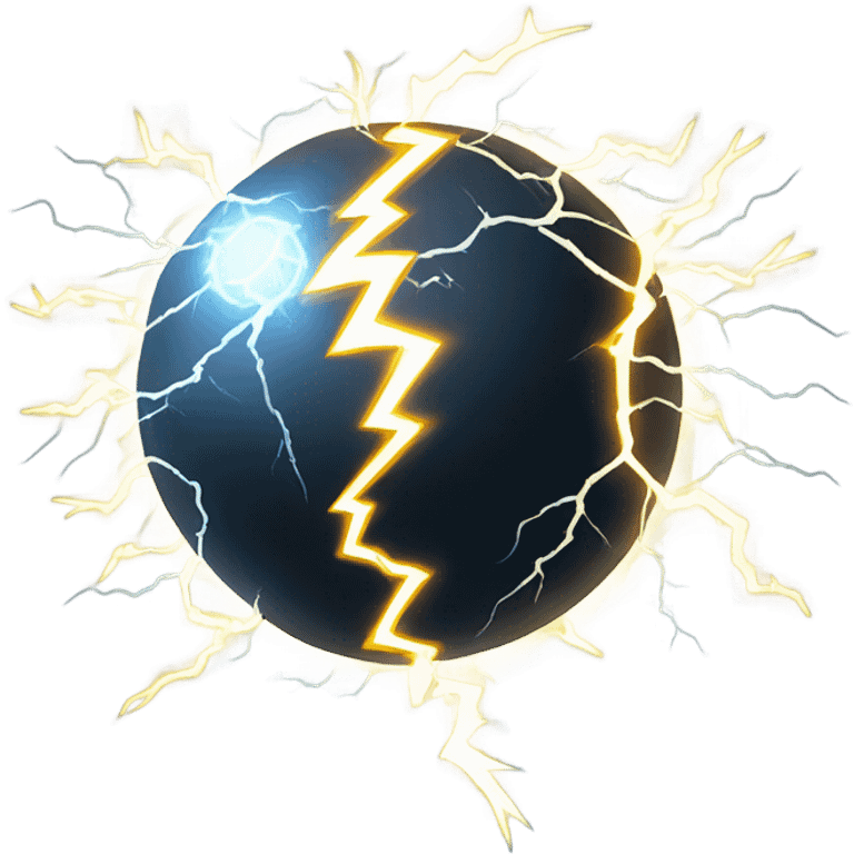 electricity-lightning orb emoji