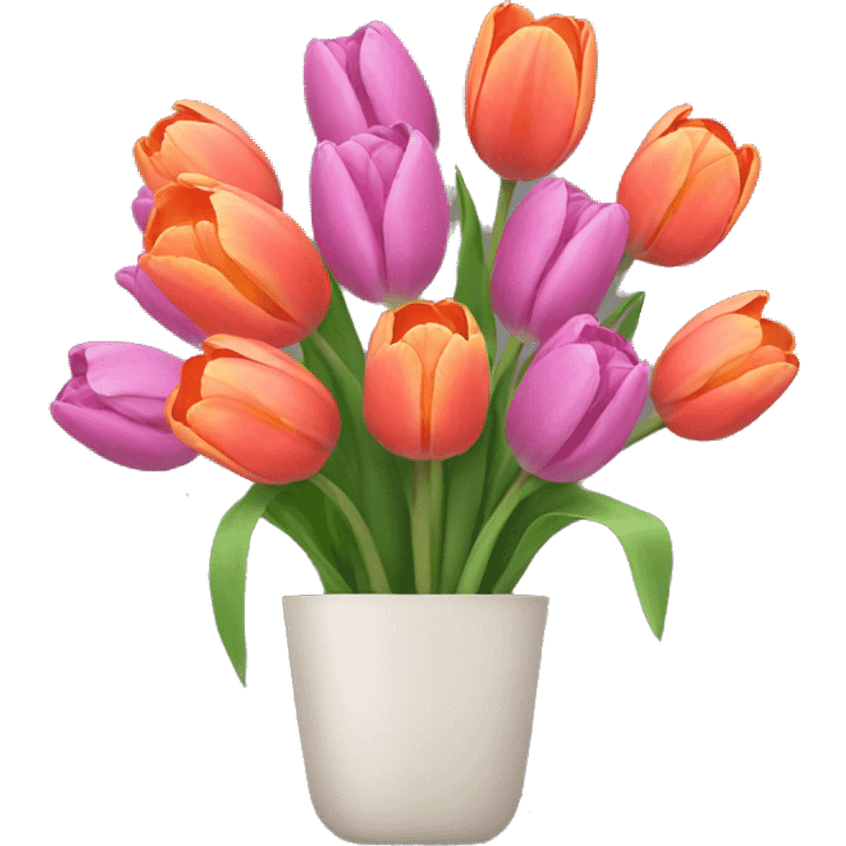 Tulip bouquet  emoji