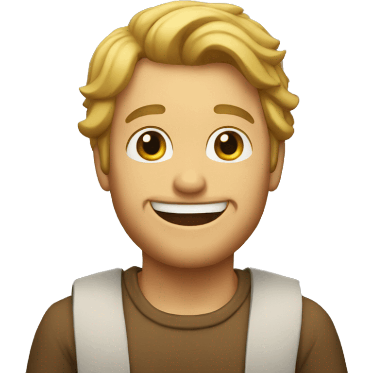 Luke happy emoji