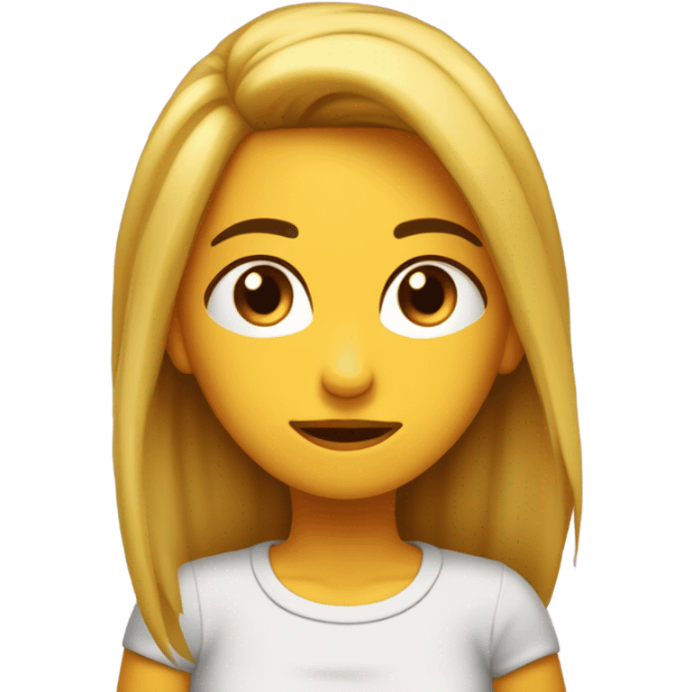 Chica durmiendo emoji