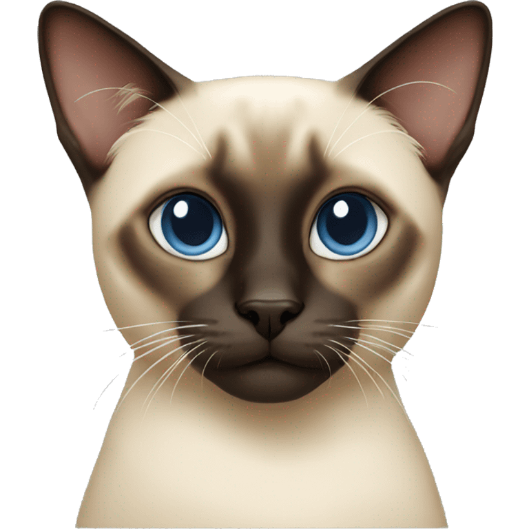 Siamese cat emoji