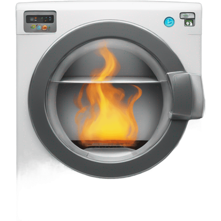 Smoking dryer emoji