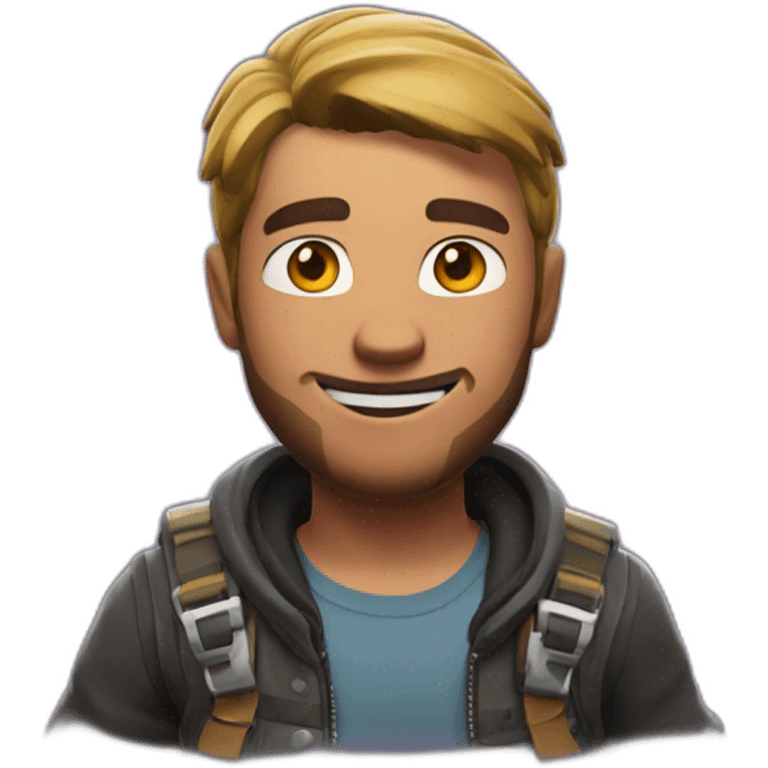 guy from Fortnite  emoji