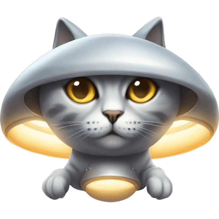 UFO cat emoji