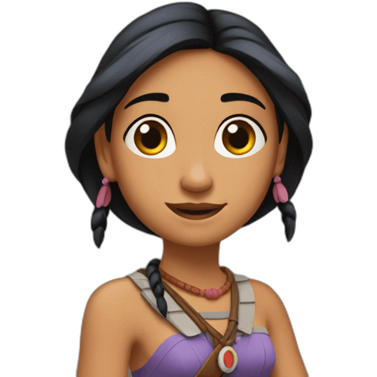 pocahontas emoji