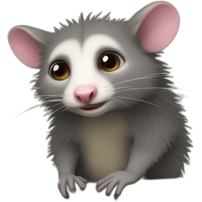 Existential dread personified by a Possum emoji