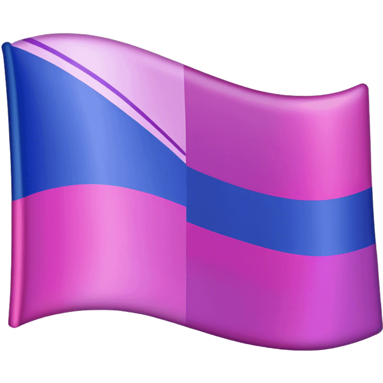 Bisexual flag emoji