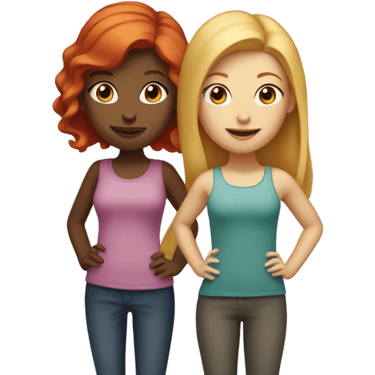 two--girls-best-friends-redhair-blonde emoji