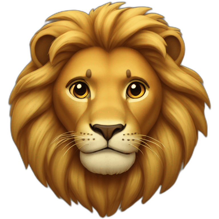 Roi lion emoji