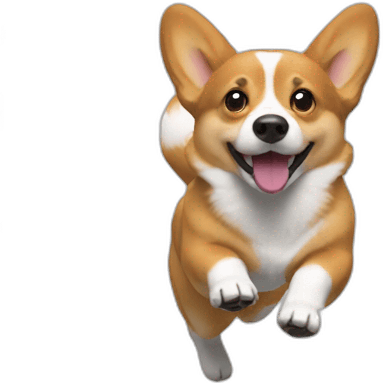 corgi-jump emoji