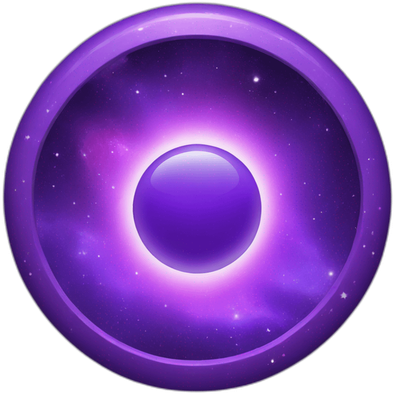 a purple portal to another galaxy emoji