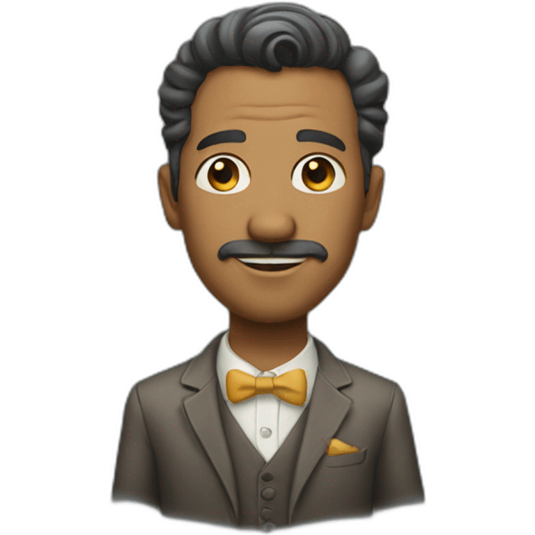 The gentleman from San Francisco emoji