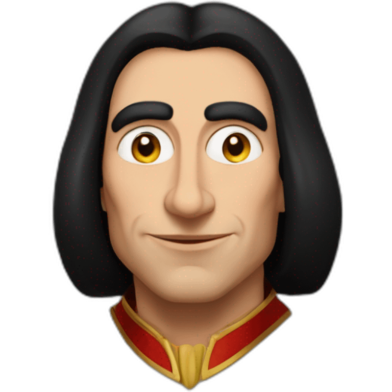 Lord Farquaad portrait emoji