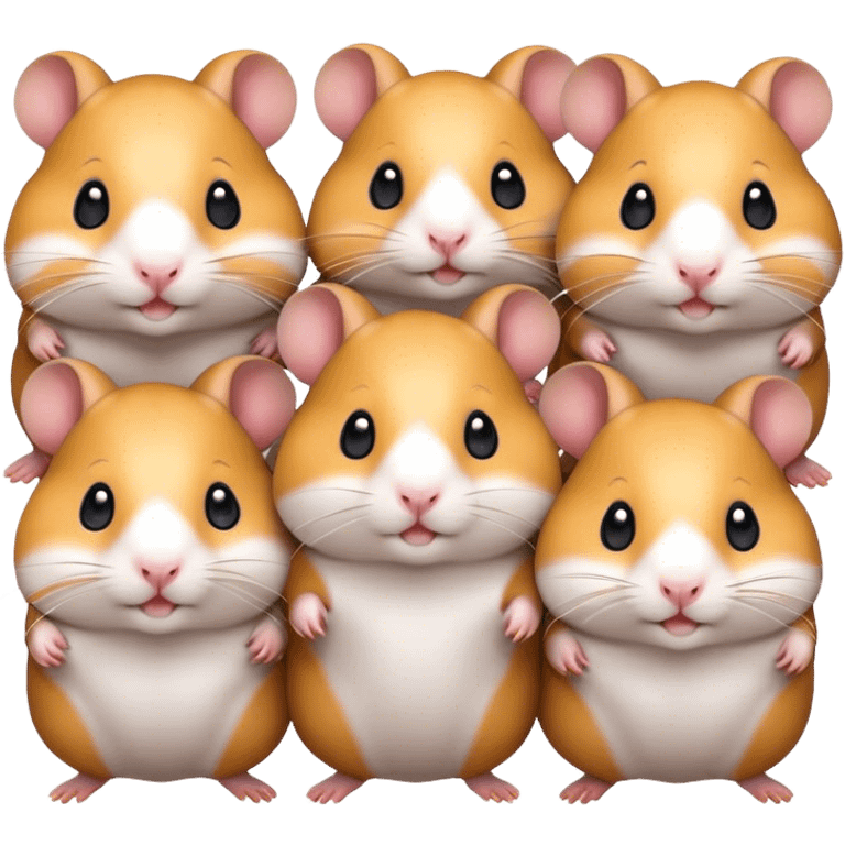 Running hamsters emoji