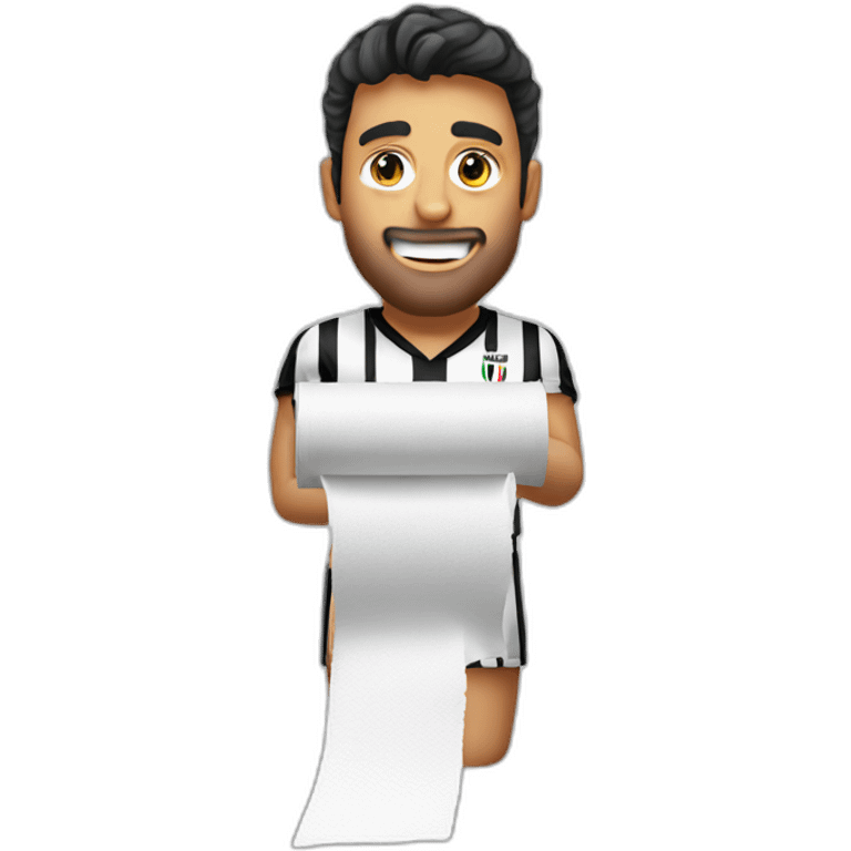 juventus's toilet paper emoji