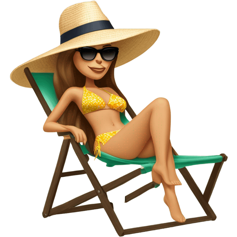 sofia vergara sunbathing emoji