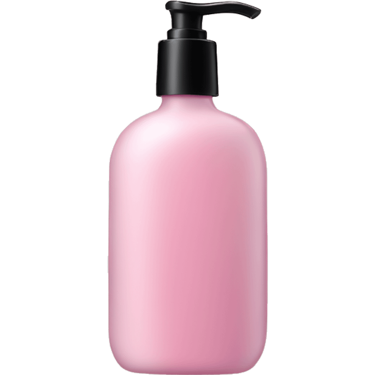 Pastel pink shower gel emoji