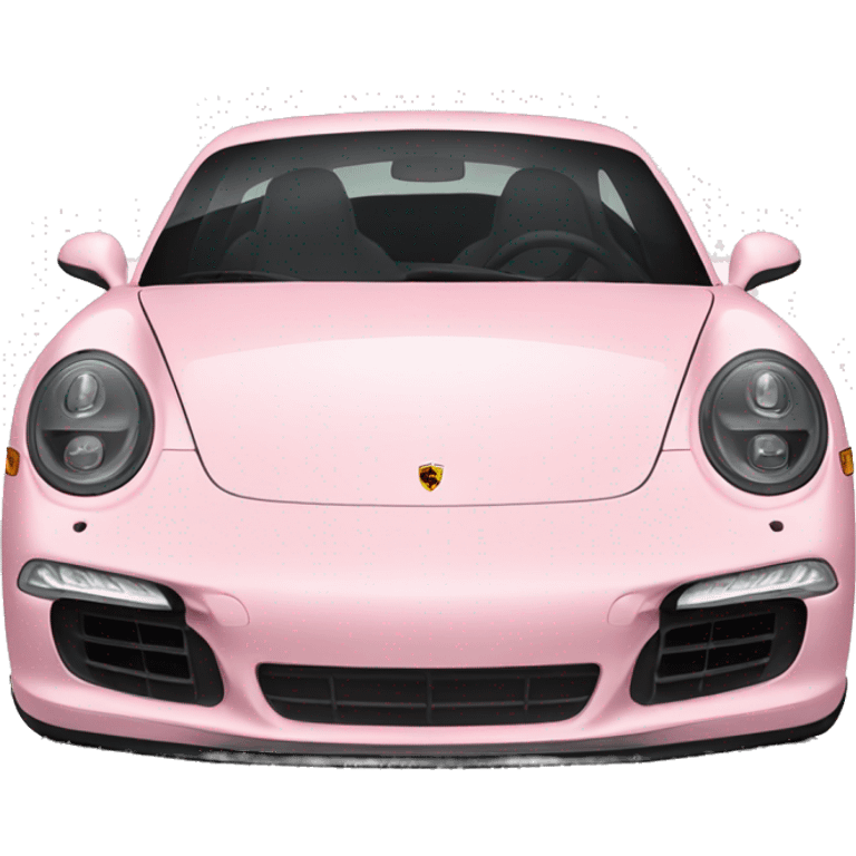 Light pink Porsche  emoji