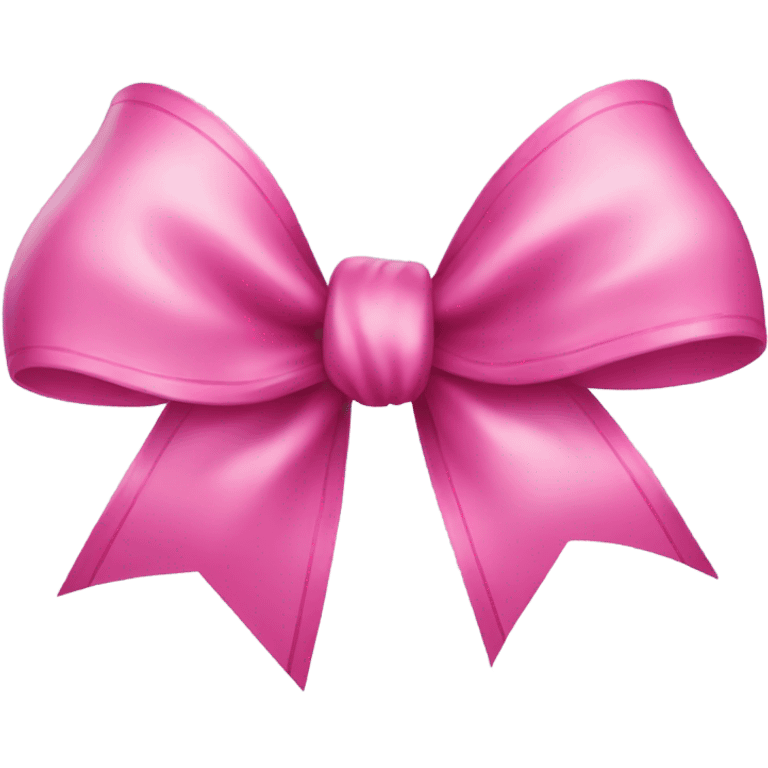 Pink bow emoji