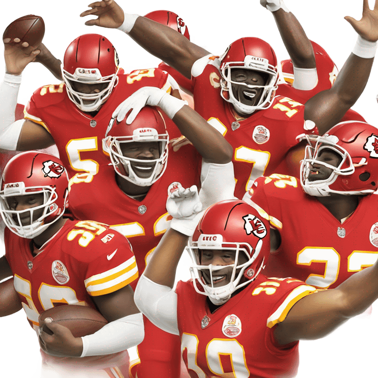 NFL chiefs winning emoji