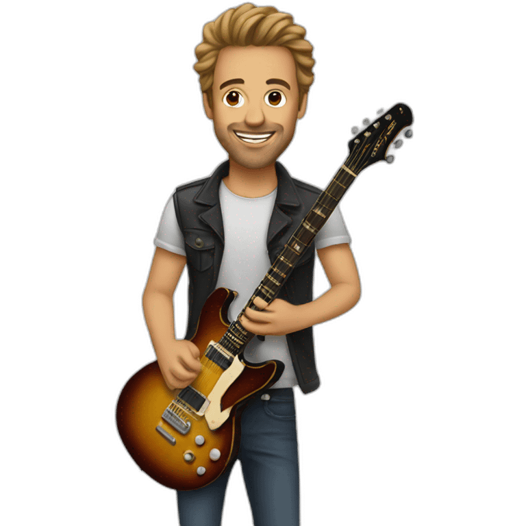 guitarist emoji