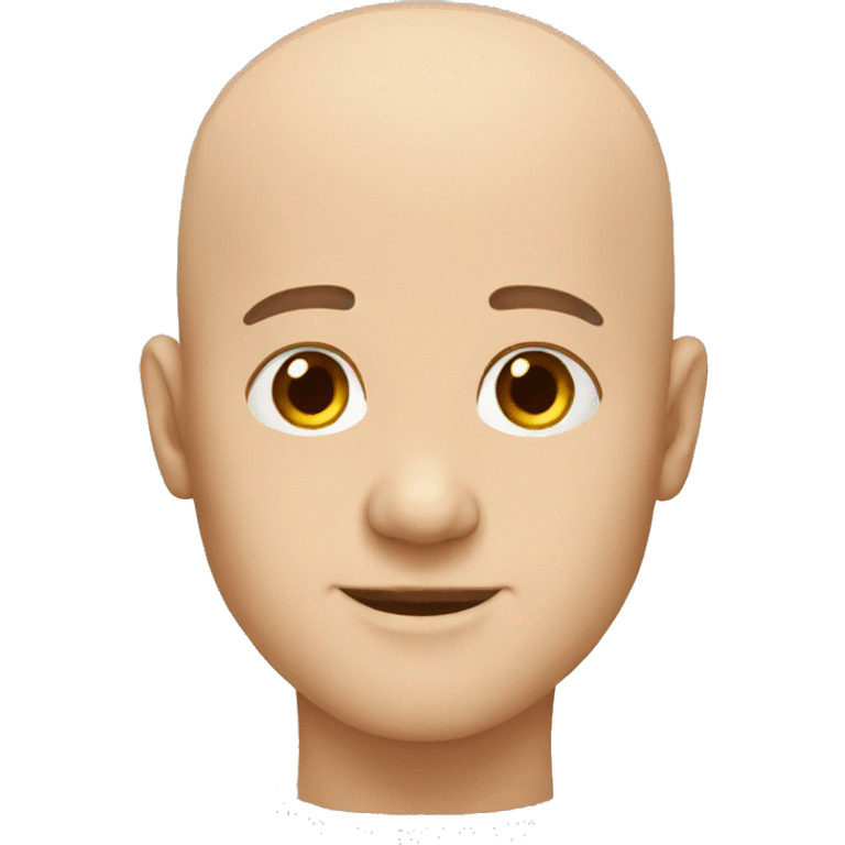 Bald emoji