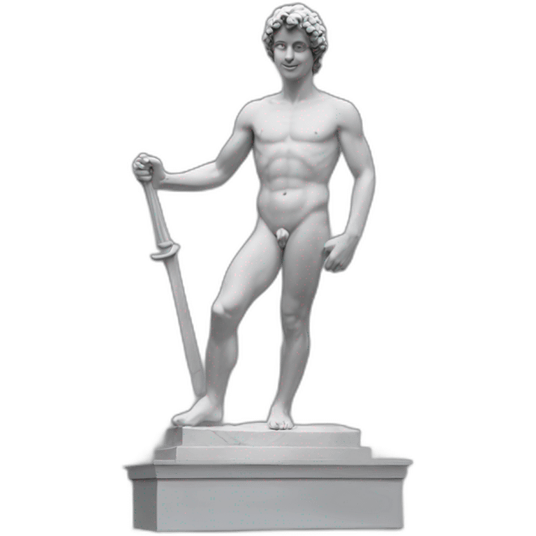 david statue michel-ange emoji