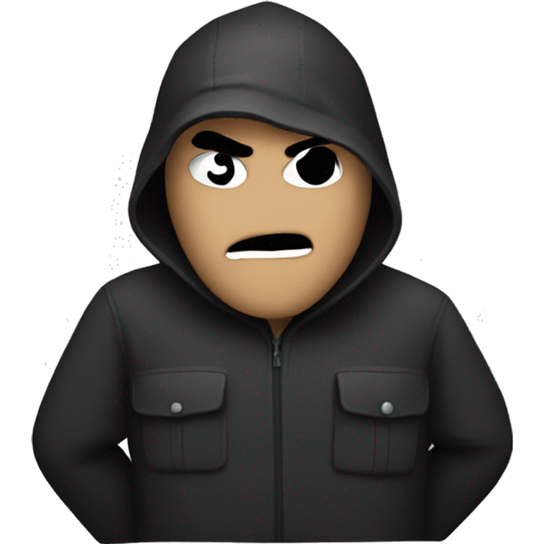 A robber emoji