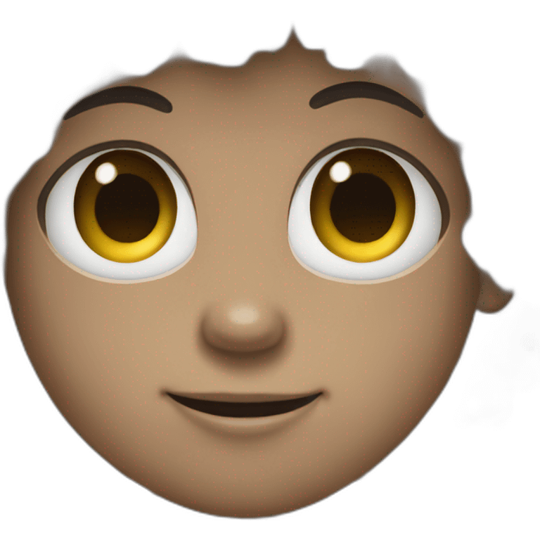 Afro boy mangas emoji