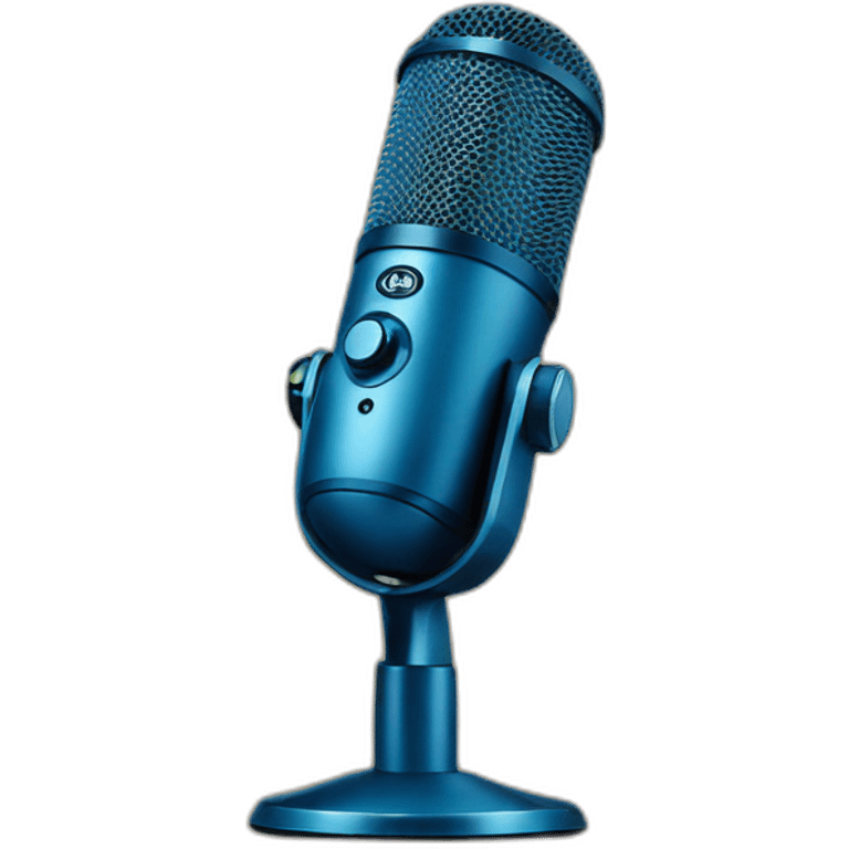 blue yeti microphone emoji