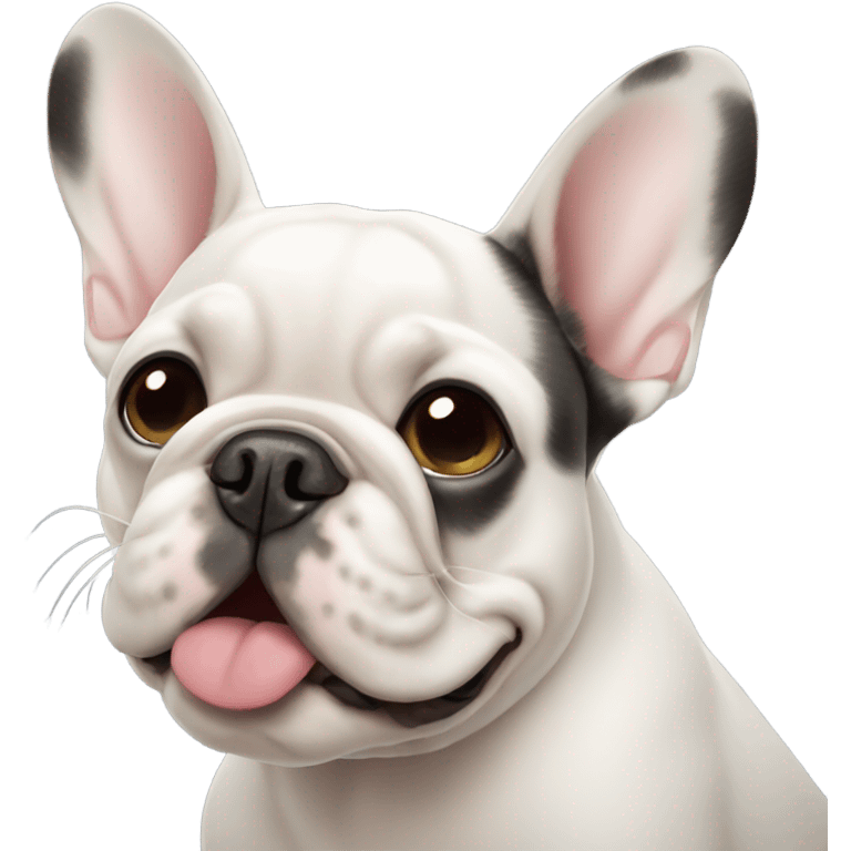 French bulldog emoji