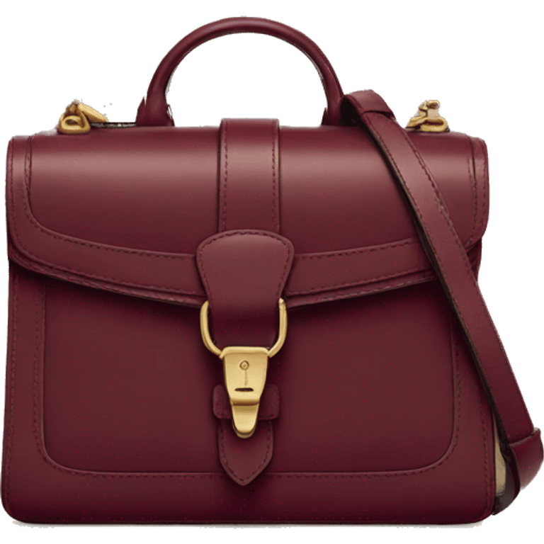 maroon gucci bag emoji