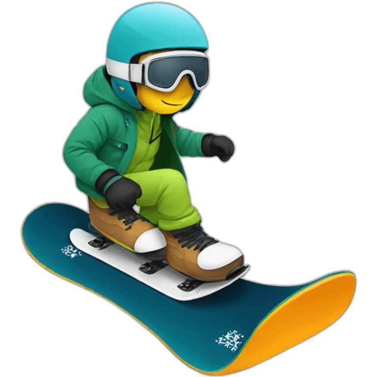 snowboard emoji